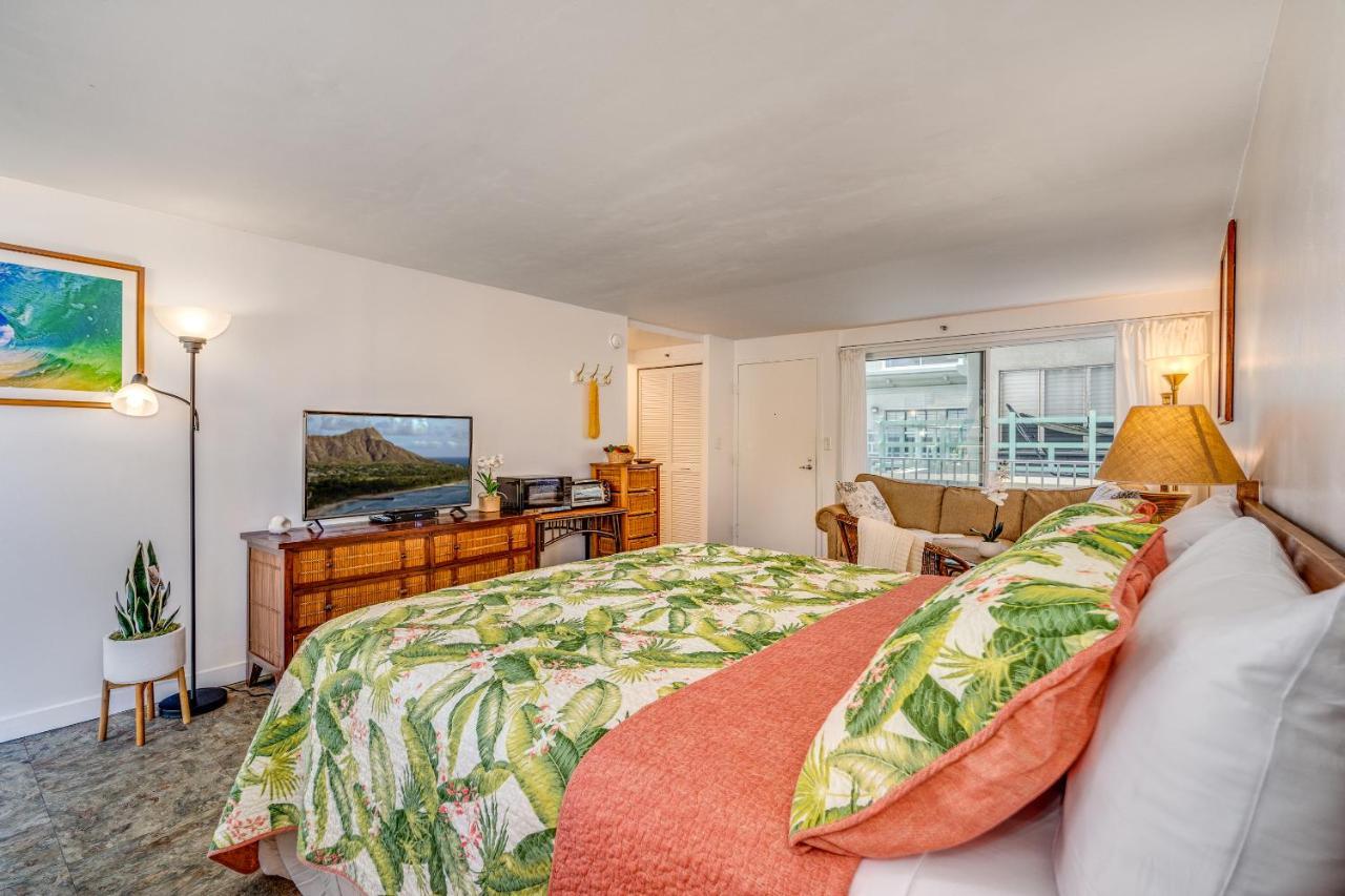 @ Marbella Lane - Breezy Studio@Diamond Head Beach Hotel Honolulu Extérieur photo
