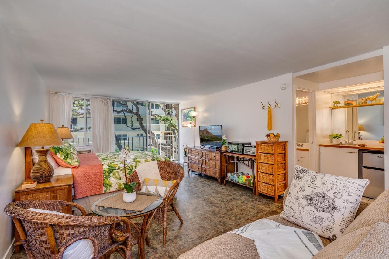 @ Marbella Lane - Breezy Studio@Diamond Head Beach Hotel Honolulu Extérieur photo